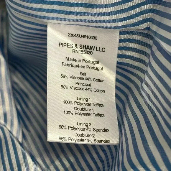 VERONICA BEARD Behren cropped woven blazer Size Medium NWOT - Picture 11 of 17